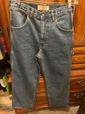Big Mac Men's Straight-Leg Jeans in Dark Blue